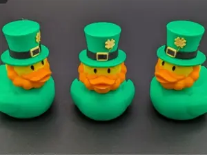 Leprechaun 3D Printed Duck