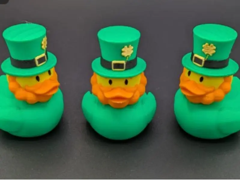 Leprechaun 3D Printed Duck