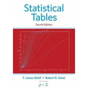 USED-Statistical Tables by Rohlf, F. James (Paperback)