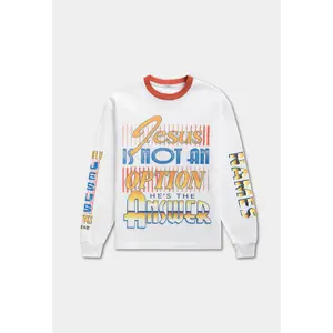"THE ANSWER" L/S BOXY TEE