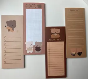 Cute bear check-list