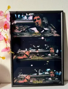 Scarface Tony Montana | Iconic Poster Unframed | The Eyes Never Lie Chico| Wall Decor| Poster Unframed  | Poster Unframed  Framed
