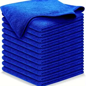 12 Pack Car Microfiber Cleaning Cloths, No Lint, Super Absorbent, Multi-Functional Dusting and Drying Towels, Home Kitchen Car Care, Car Wash Microfiber Towel, Detailing Towel