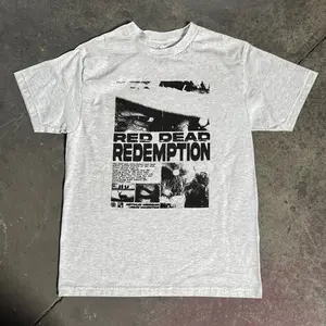 Red Dead Redemption Graphic Heavyweight Cotton Tee 6 OZ