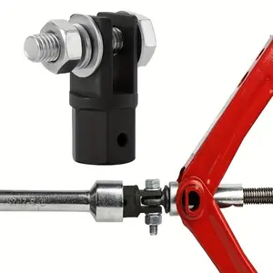 A set of adapters for shear jacks, scissor jacks, adapters, car-mounted vertical electric hydraulic jacks, air pumps, tire changing tools, Quick Connect Couplers