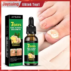 Toenail Fungus Treatment Solution - Infused with Ginger Extract and Vitamin E, a Daily Care Formula Designed for Brittle and Thickened Nails