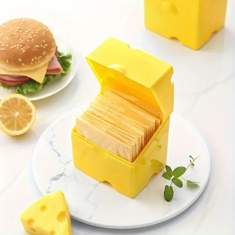 1pc Cheese Crisp Box for Cheese Storage and Food Preservation