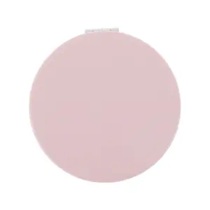 VOCOSTE 1pc Women's Compact Mirror for Purses, Round Solid Color Makeup Mirror for Travel Vacation