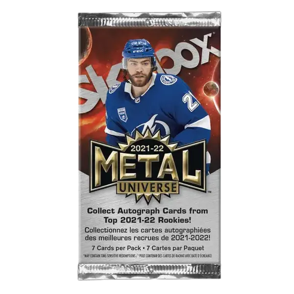 2021-22 Upper deck Skybox Metal Universe Hockey Blaster Pack (7 Cards)