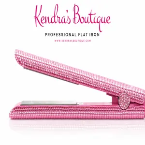 Hair Barb Pink Diamond Flat Iron