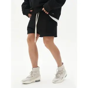 Men's Plus Size Drawstring Versatile Sweatshorts