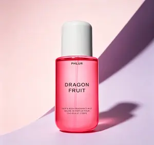 PHLUR Dragon Fruit Body Mist 240ml，Women’s Tropical Fruity Floral Spray，Pineapple Watermelon Lotus，Vegan Clean Beauty