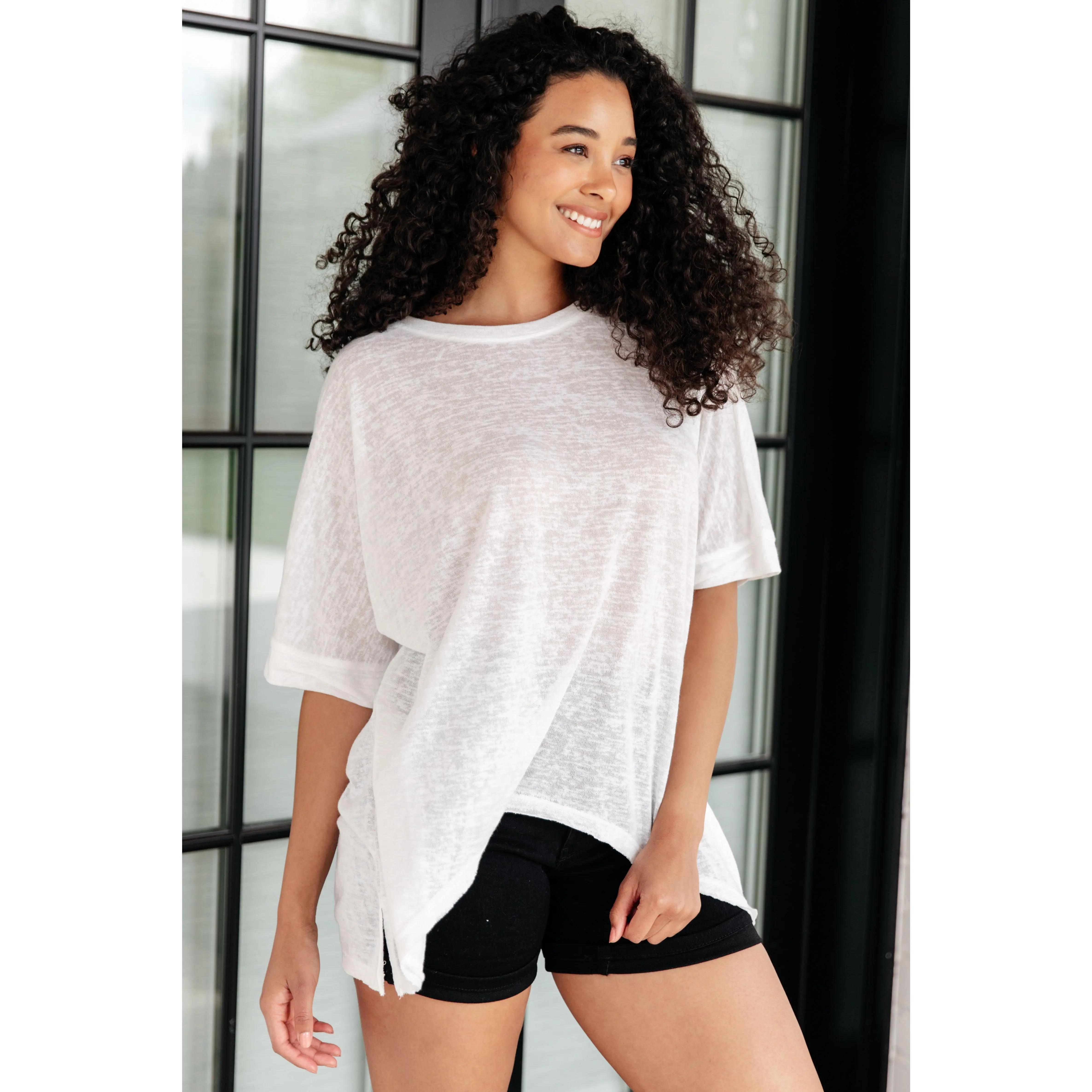 Continue On Oversized Tunic