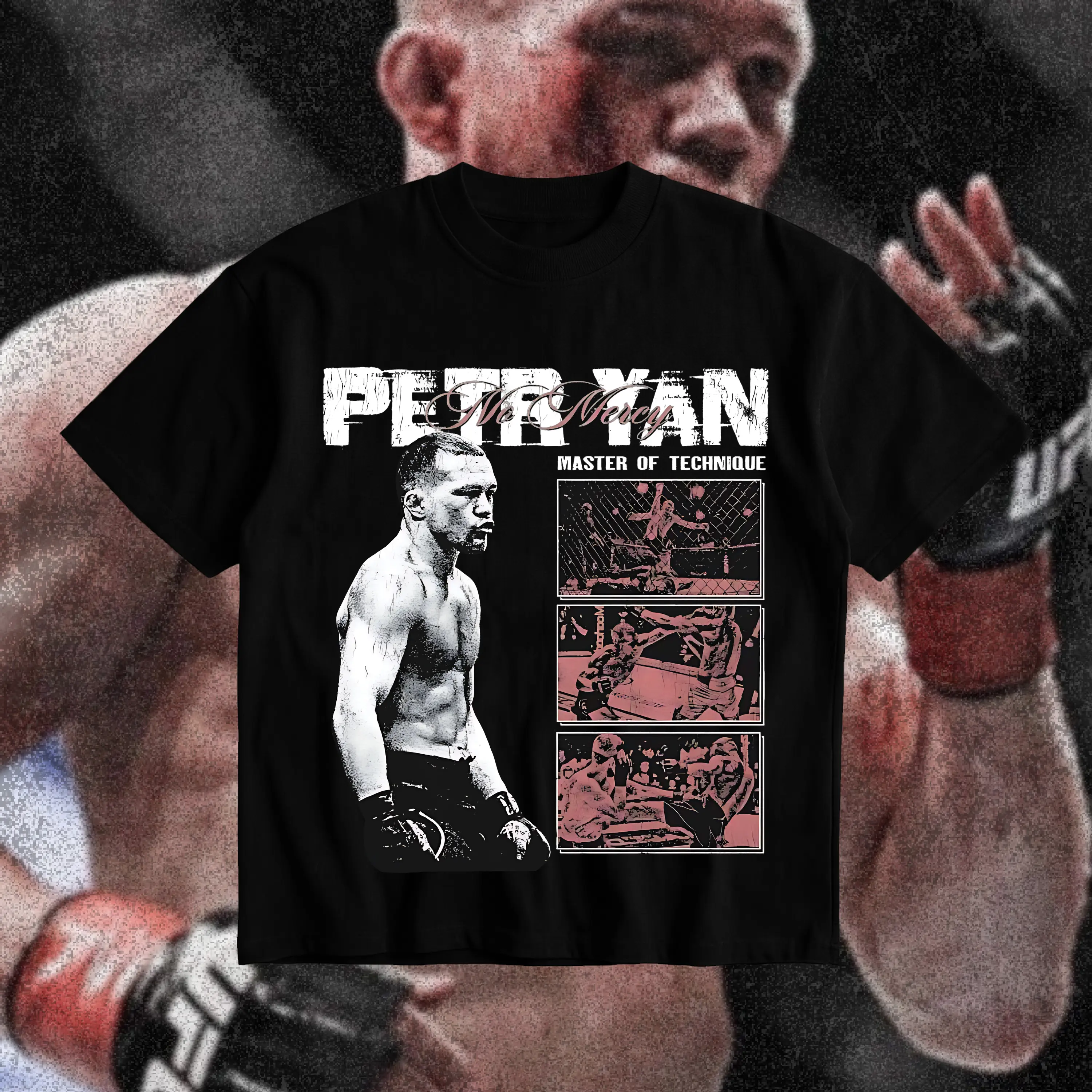 UFC Petr Yan Heavy Cotton T-Shirt Petr Yan Graphic Tee UFC Combat Sports Fan Shirt MMA Fight Night Shirt Gift for Men Women American Made Fightwear - Menswear
