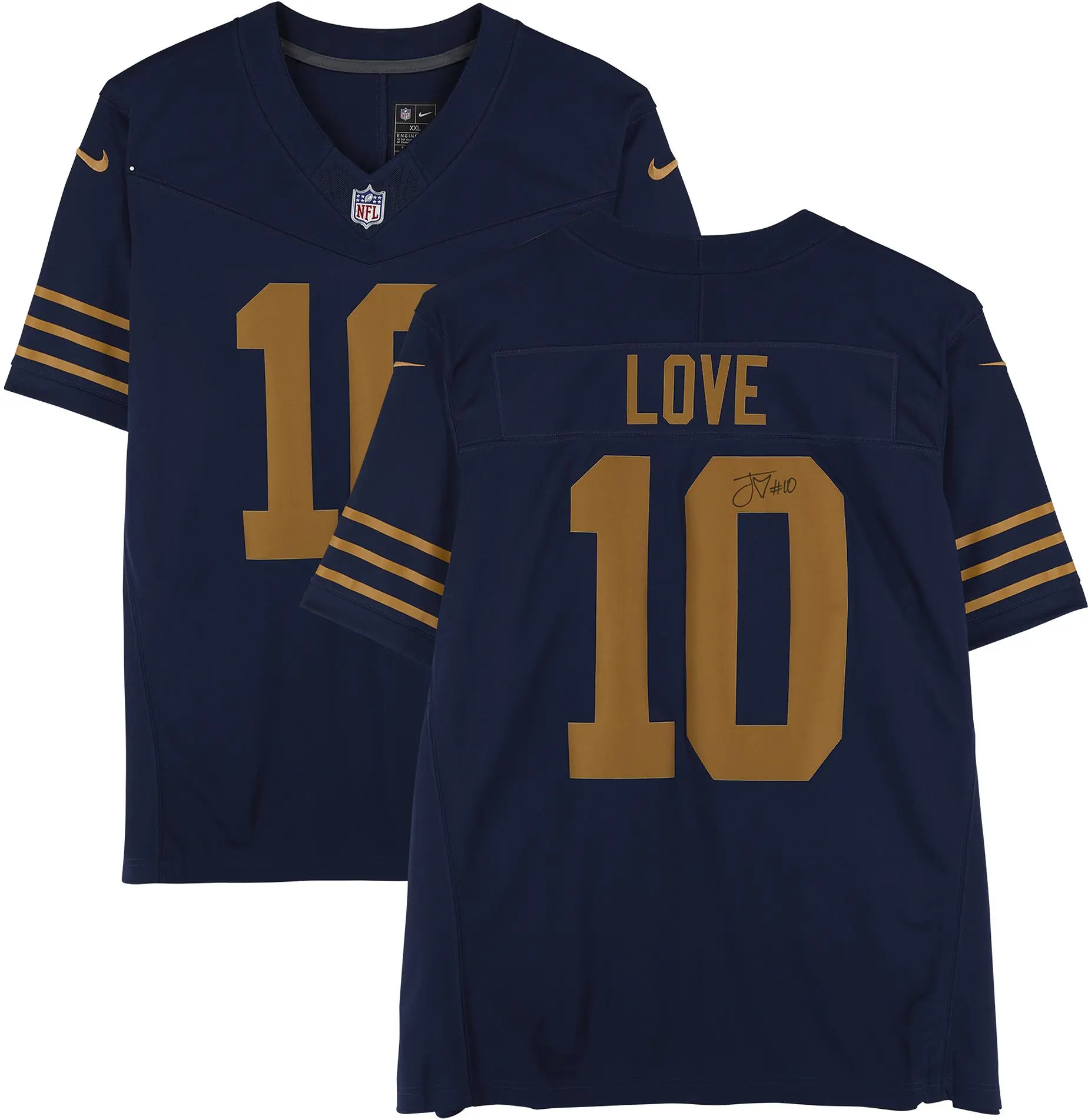 Jordan Love Green Bay Packers Autographed Nike 1923 Classic Limited Jersey - Fanatics Authentic Certified - NFL Memorabilia