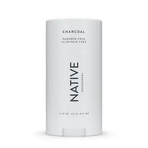 Native Deodorant | Natural Deodorant for Men, Aluminum Free with Baking Soda, Probiotics, Coconut Oil and Shea Butter | Charcoal