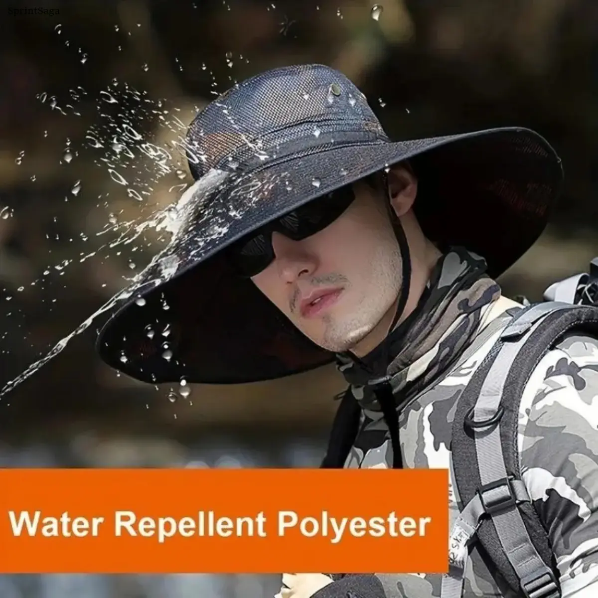 Sun Hat for Women & Men, Wide Brim Breathable Bucket Hat with UPF Protection, Lightweight & Cooling for Fishing and Gardening, Breathable Sun Hats, Sun Protection
