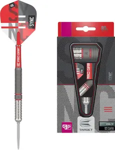 Target Pro Grip Sync SP Steel Tip Darts - 80% Tungsten