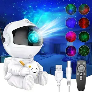 Astronaut Galaxy Nebula Projector, LED Ceiling Star Night Light with Remote Timer, Multiple Lighting Modes Room Decor Lamp for Holiday Gifts Summervibes
