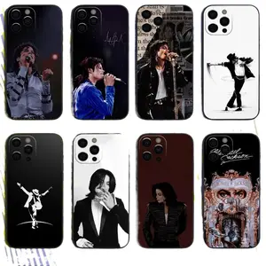 Music Michael J-Jackson  phone Cases For iPhone12-17 Promax Pro Plus,It's a great gift for a good friend, suitable for holidays, birthdays, and parties.