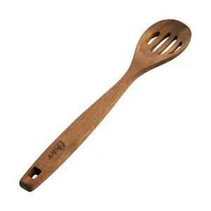 Oster Acacia Wood Slotted Spoon Cooking Utensil Oster Acacia Wood Slotted Spoon Cooking Utensil
