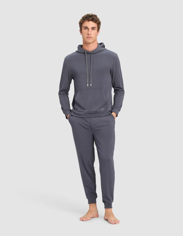 Men's Brushed Bamboo Hoodie & Jogger Set