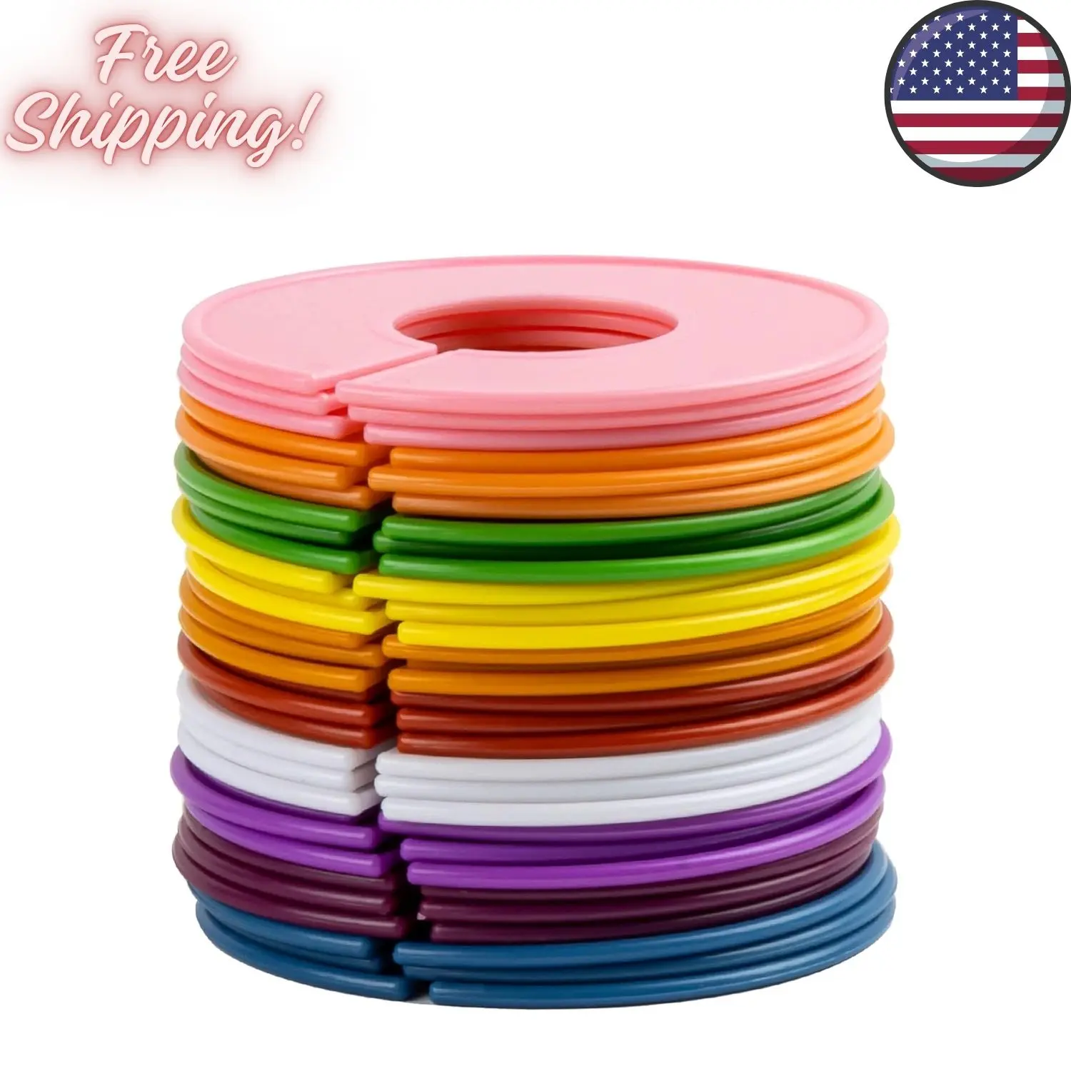 30 Baby Closet Dividers Durable - Home Closet Organizer & Storage