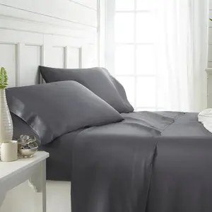 Ultra-Soft Bed Sheet Set Decor Comfort Soft Colorful Fall Colors 6-Piece Microfiber Deep Pocket Fit for Full Queen King Sizes Easy Care Machine Washable Fade-Resistant Quick Dry