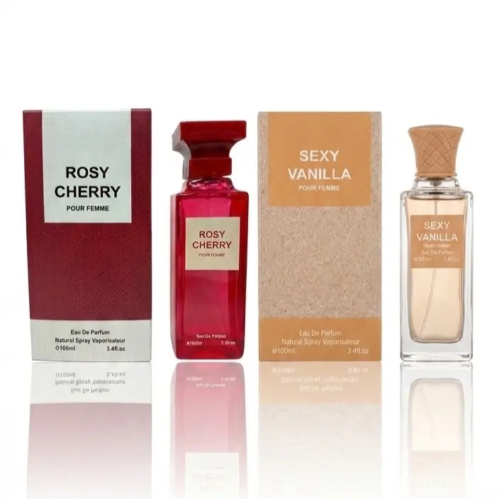 Perfume Bundle - Cherry and Vanilla - 3.4oz EDP - Women’s Fragrance
