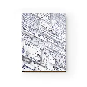 Math Equation Journal - Ruled Line, 128 Ruled Line Pages, 90 gsm, 5" x 7", Hardcover
