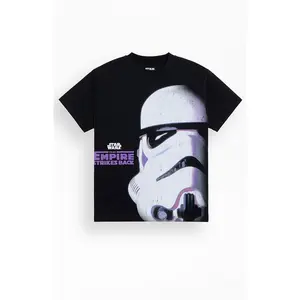 PacSun Men's Star Wars Empire Strikes VHS T-Shirt - Multicolor