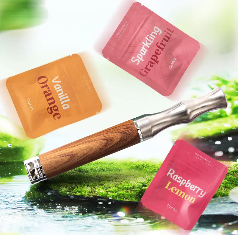 Flavored Air Device for Inhaling Essential Oils – Naturally Break Bad Habits, Includes 3 Flavor Pods, Perfect Stress-Relief Gift for Boyfriend, Husband, or Dad