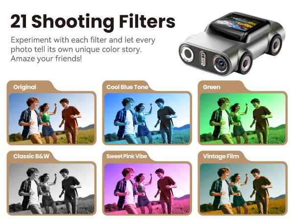 Mini car shaped camera, 32GB memory card for immediate purchase and use. Capable of taking photos and recording videos, with 4K image quality. Students shoot vlogs and record scenery outdoors, with one machine for multiple uses and full cost-effectiveness