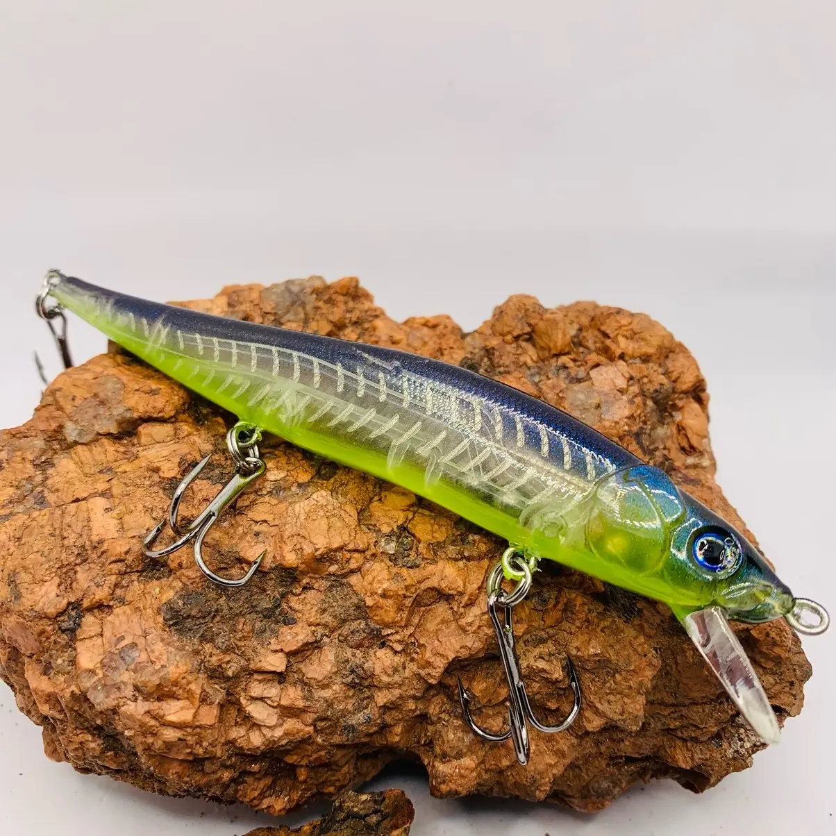 Mayhem Fishing Custom Painted Megabass 110 Alternative Jerkbait - Elegy Bone