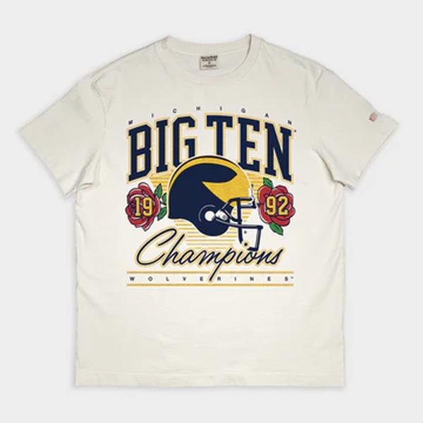 Michigan 1992 Big Ten Conference Champions Vintage Heavyweight Tee T-Shirt, Sweater, Sweatshirt, Hoodie