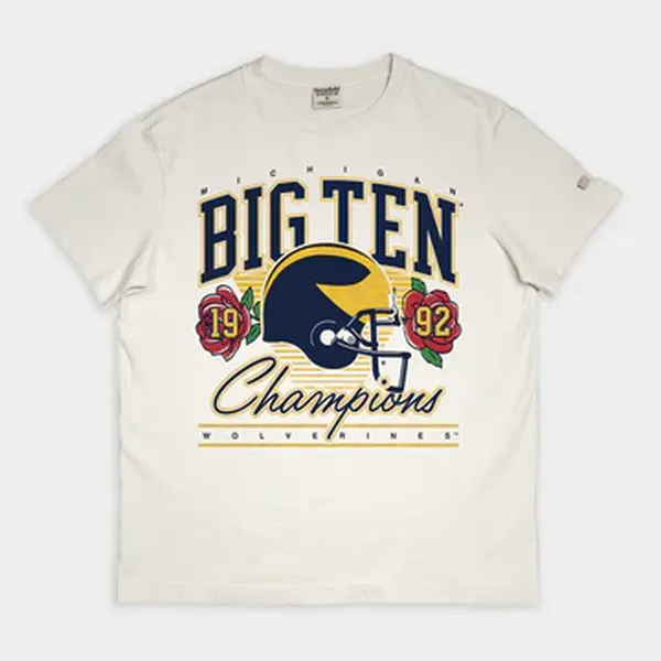 Michigan 1992 Big Ten Conference Champions Vintage Heavyweight Tee T-Shirt, Sweater, Sweatshirt, Hoodie