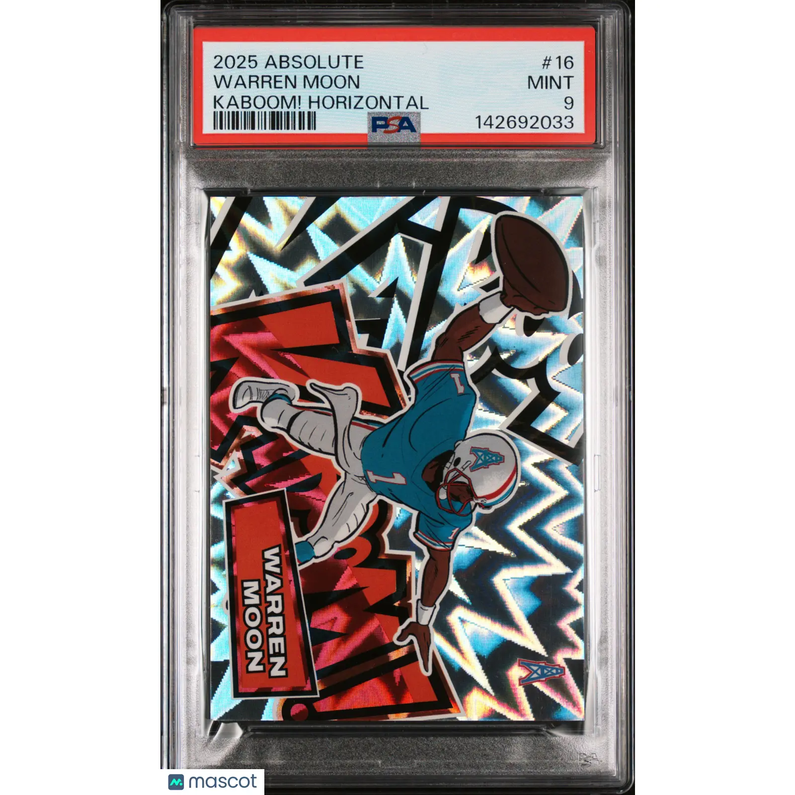 2025 Panini Absolute Kaboom! Horizontal Warren Moon #16 PSA 9