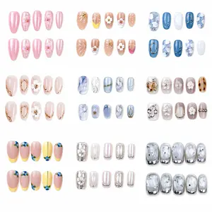 $7 Customized Live Choose Your Set Press On Nails | Free Ship $30