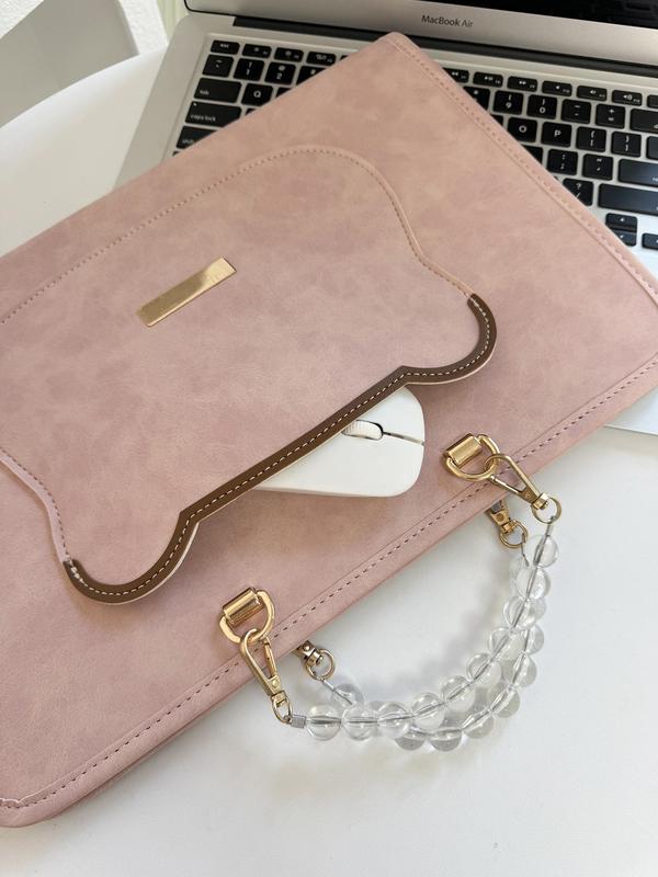 Cute Laptop Bag Protective Case, High Aesthetic Commuter Universal Protection, Lightweight Portable Large Capacity Anti-Scratch Non-Slip, Laptop Casing