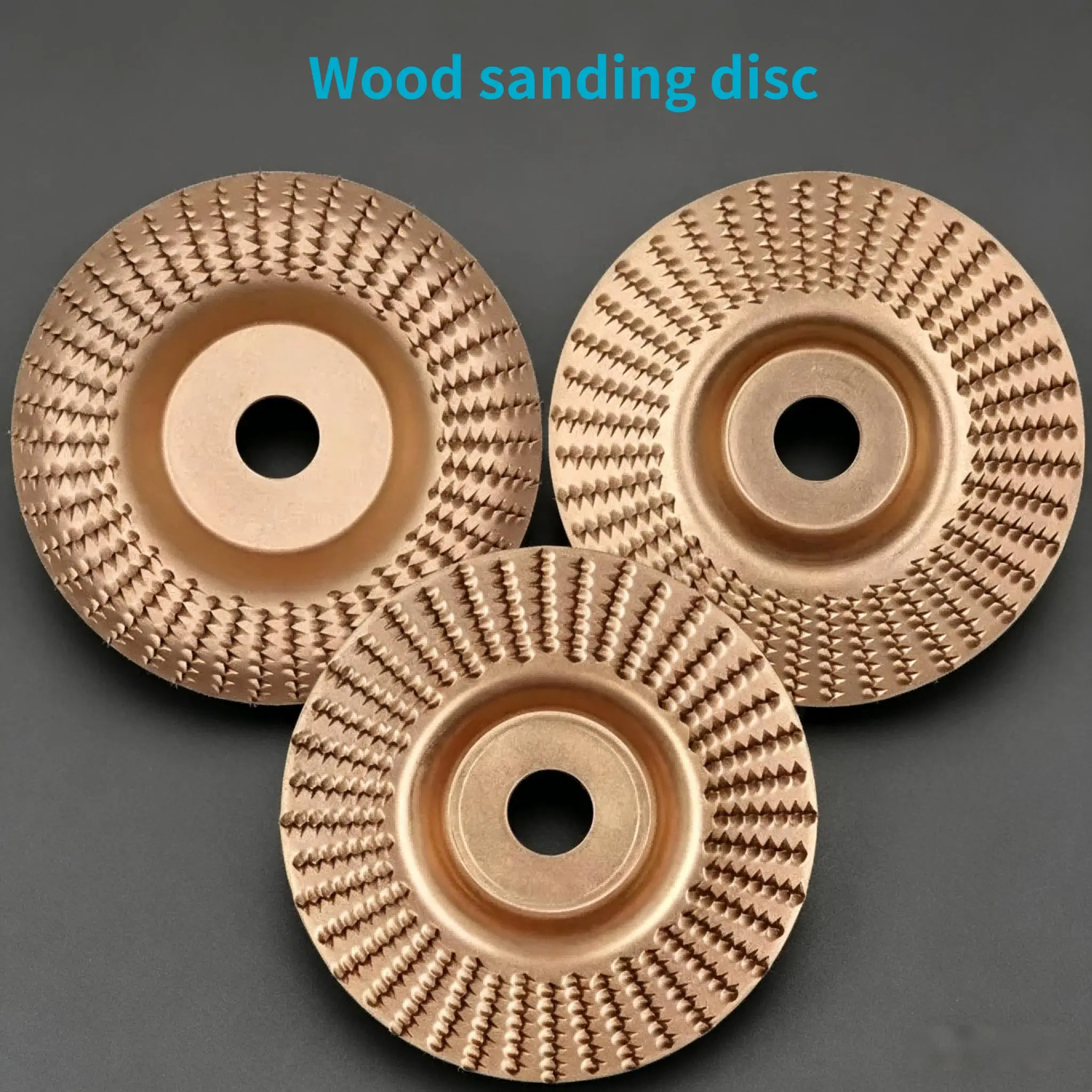 Angle Grinder Wood Sanding Disc, Sharp Wire Spur Disc Polishing Wheel, Heavy Duty Wood Grinding Abrasive Burr Disc for Wood Carving, Shaping, Polishing & Woodworking DIY Projects