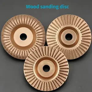 Angle Grinder Wood Sanding Disc, Sharp Wire Spur Disc Polishing Wheel, Heavy Duty Wood Grinding Abrasive Burr Disc for Wood Carving, Shaping, Polishing & Woodworking DIY Projects
