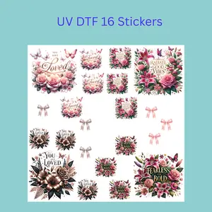 High quality UV DTF prints for mugs, keychains, journals and more ...(DOUBLE SITE)