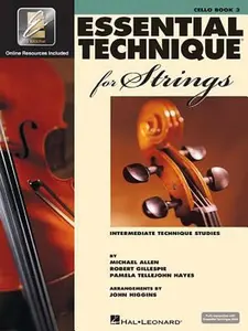 USED-Essential Technique for Strings with Eei - Cello (Book/Online Audio) by Gillespie, Robert (Paperback)