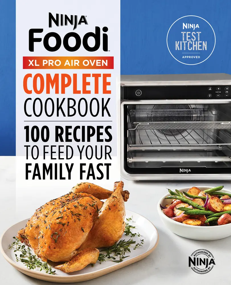 USED Book - The Official Ninja(r) Foodi(tm) XL Pro Air Oven Complete Cookbook: 100 Recipes to Feed Your Family Fast by Ninja Test Kitchen (Paperback) - english