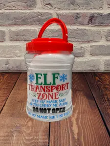 Elf Carrier with Handle, Elf Transport Container