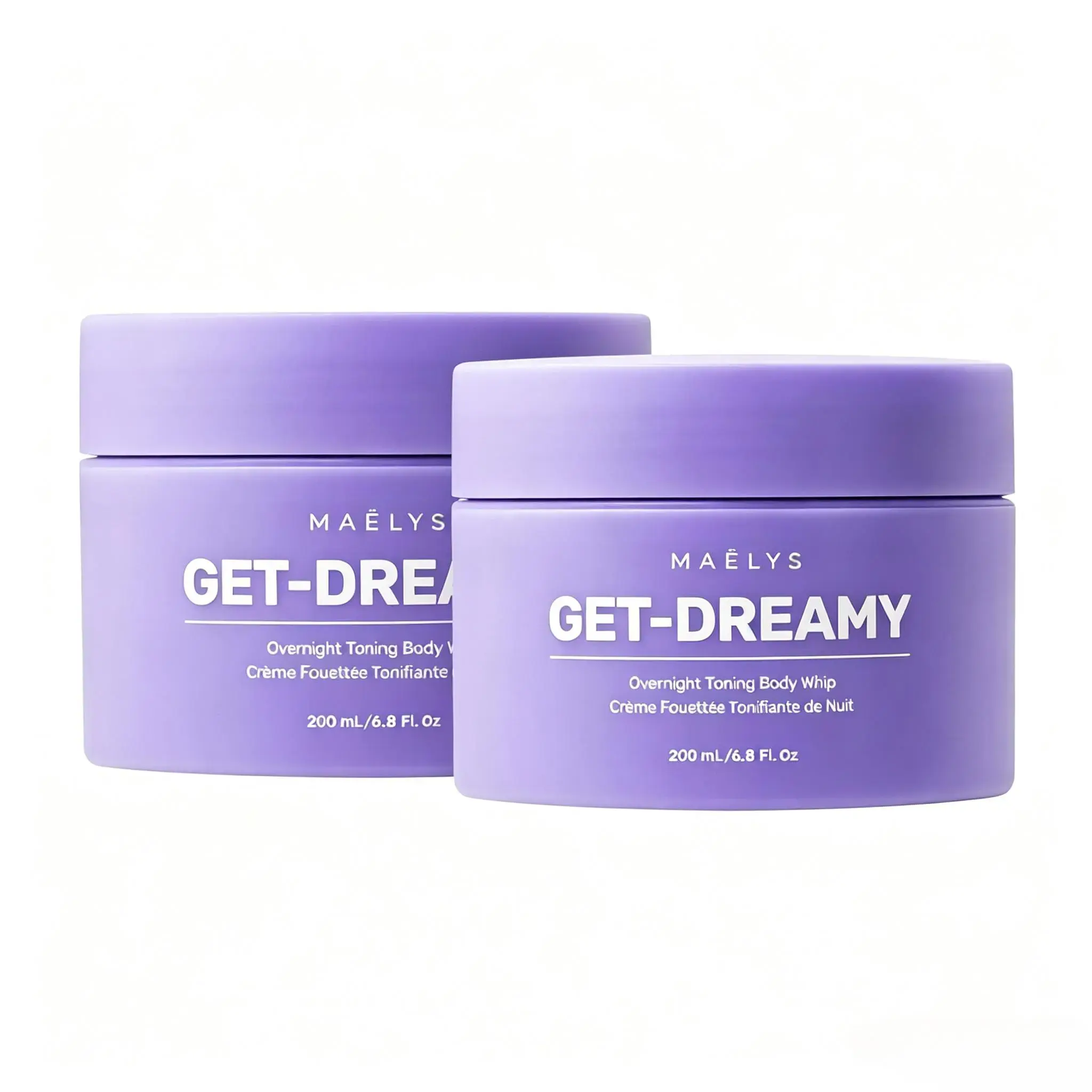 MAËLYS Get-Dreamy Overnight Toning Body Whip, Clinically Proven Firming Cream for Loose Saggy Skin & Cellulite, Milk Thistle Infused Night Moisturizer