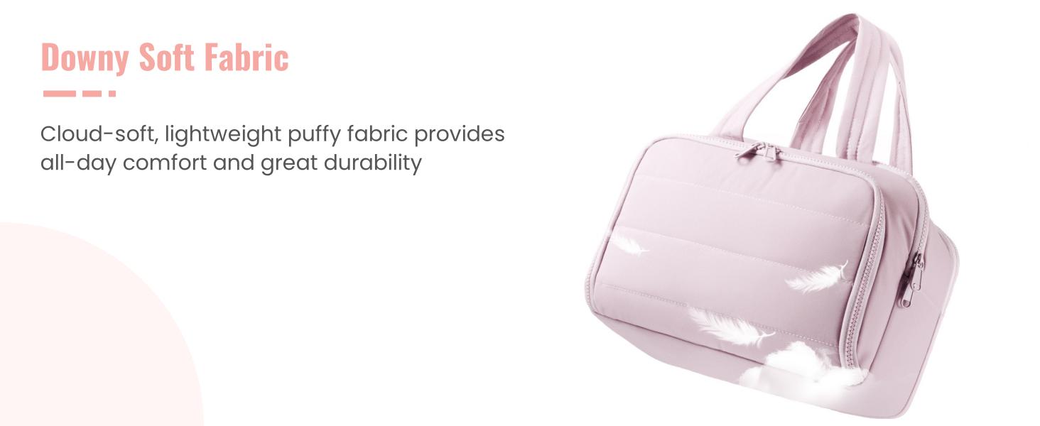 4-in-1 Puffy Travel Toiletry Bag for Women – Large Capacity Makeup Organizer with 4 Compartments, Wet/Dry Separation, Lightweight Waterproof Fabric& Anti-Spill Design, Multi-Functional Cosmetic Bag for Travel, Gym, Bathroom, Gift tts outdoorfun tool