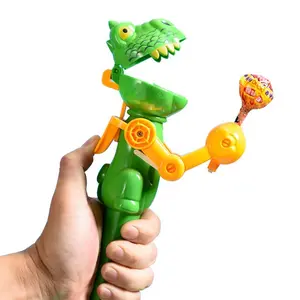 Robot Lollipop Cat Toy, Colorful Brush Interactive Play Stick, Durable Plastic Indoor Cat Entertainment, No Battery Needed, Fun Cartoon Design