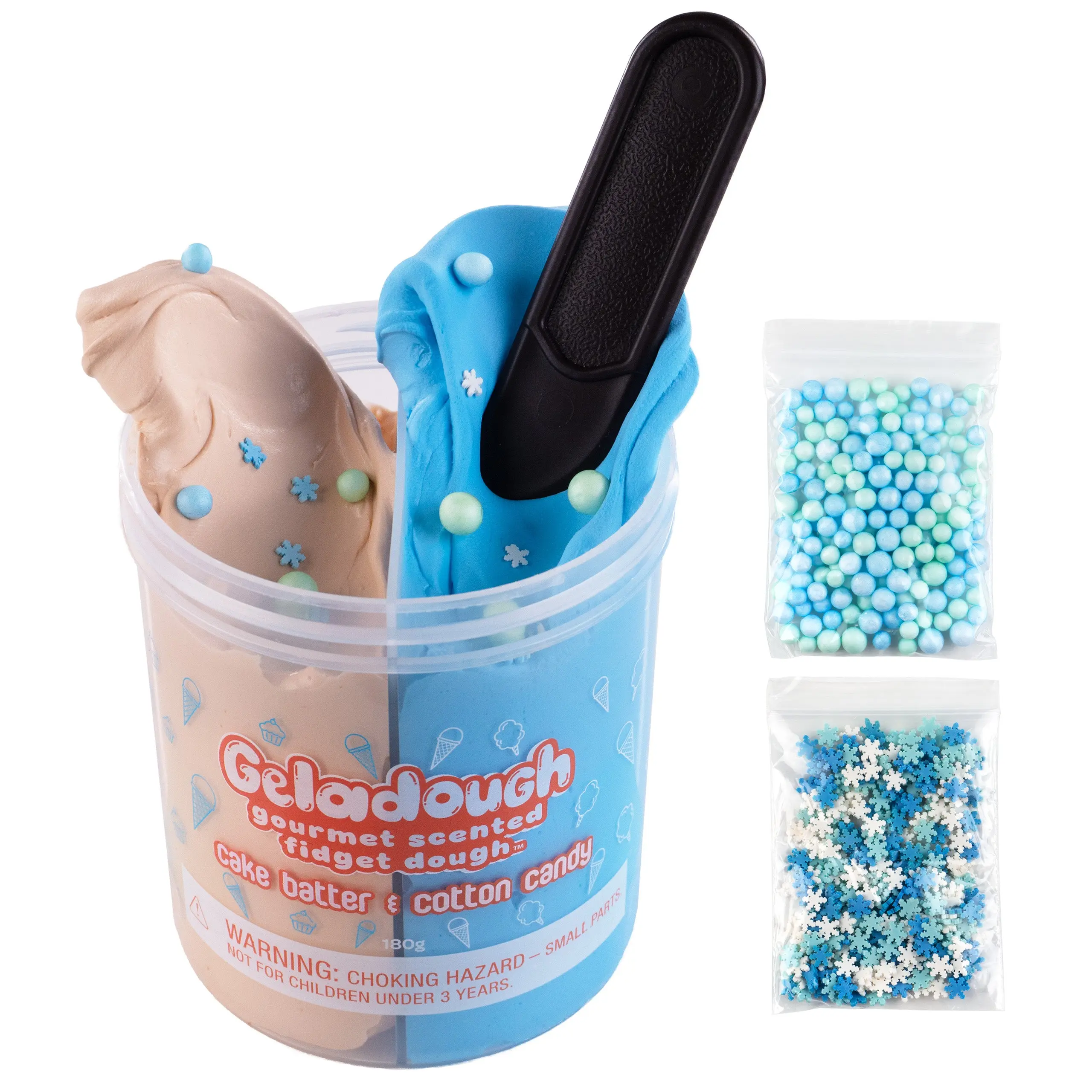 Geladough Aromatherapy Sensory Dough – Scented Fidget Toy with Mix-Ins