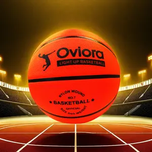 Light up basketball, Grow in The Dark Basketball, USB Charge LED light, Night Ball, Games, Official Size 7, Indoor, Outdoor